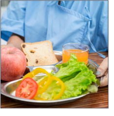 Hygienic food serving