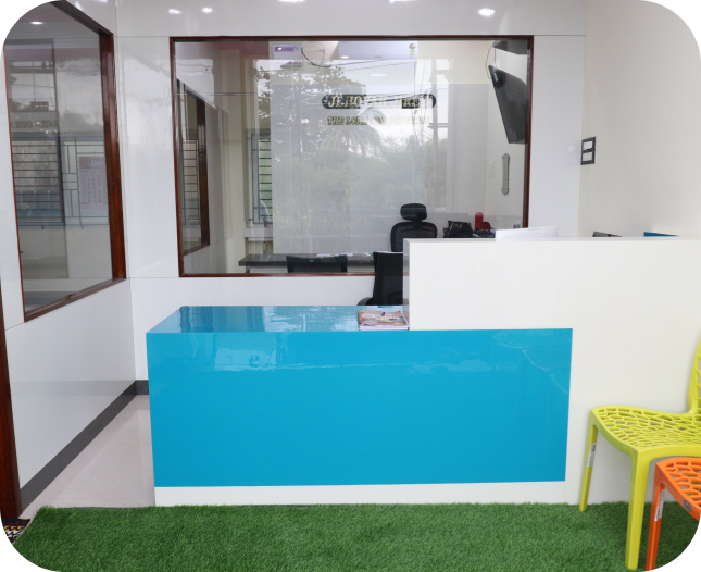 Comfortable living space inside JJ Women's Hostel